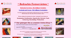 Desktop Screenshot of fest-servietten.de